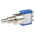 RS PRO 8000 Series Miniature Push Button Switch Momentary Panel Mount 6.5 mm Cutout SPDT 125V AC 4A 8632A