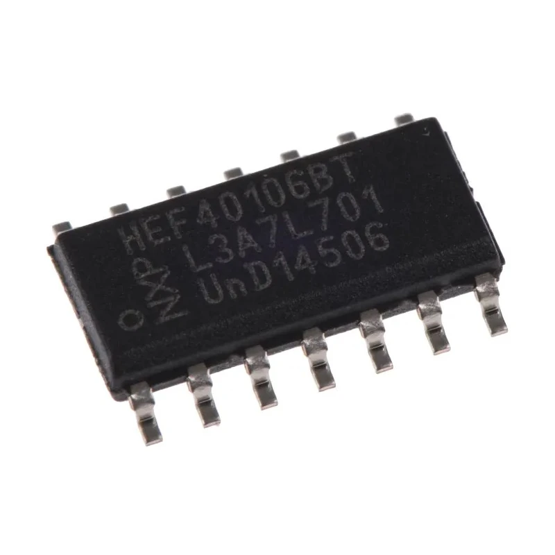 Nexperia Schmitt Trigger Input Inverter 6 Elements, 14-Pin SOIC HEF40106BT