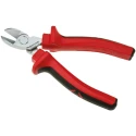 CK Redline Semi-Flush Side Cutter 145mm Overall Length, Steel Jaws, Rubber Grip T3750 145