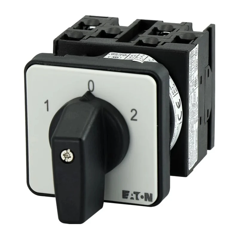 Eaton 3 Position 60° Rotary Actuator, 20A, Flush Mount, IP65, Model 029353 T0-3-8212/E