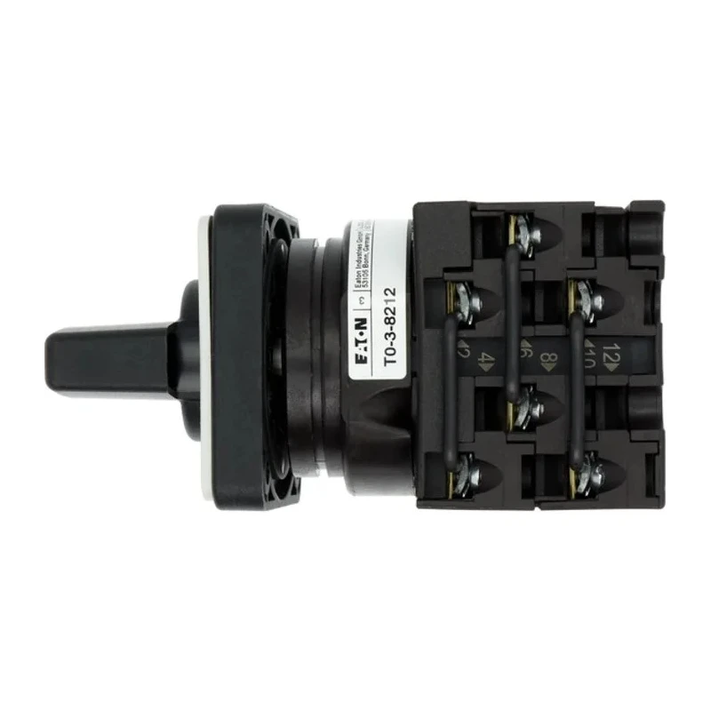Eaton 3 Position 60° Rotary Actuator, 20A, Flush Mount, IP65, Model 029353 T0-3-8212/E