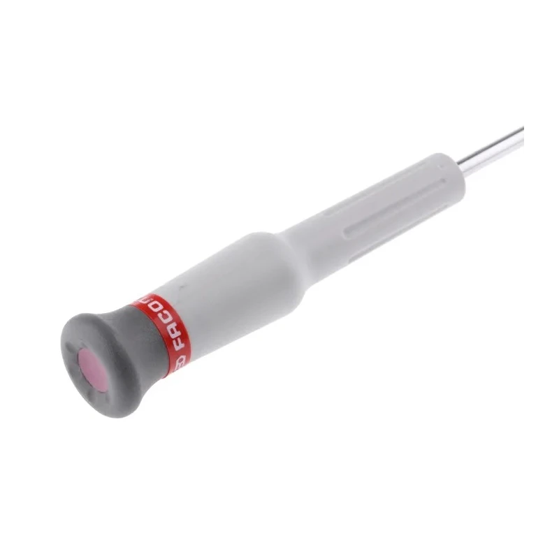 Facom Standard Screwdriver 75 mm Blade, 168 mm Overall Bi-Material Handle Chromed Blade AEF.4X75