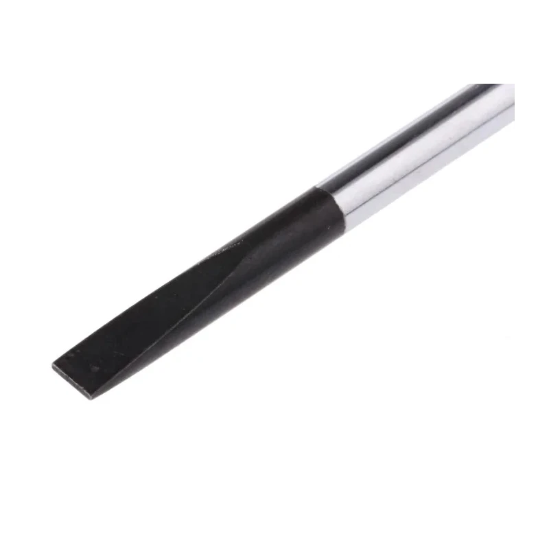 Facom Standard Screwdriver 75 mm Blade, 168 mm Overall Bi-Material Handle Chromed Blade AEF.4X75