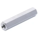 Essentra Brass Hexagonal Standoff M3, 25 mm Length, Nickel Finish, Female/Female Thread 301325040050