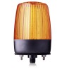AUER Signal Amber LED Multifunction Beacon 24V AC/DC Strobe Steady Flashing Rotating Vertical Tube PDMC5