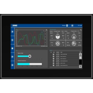 Jumo variTRON eX707 Series HMI Panel 7 in TFT Display 800 x 480 Pixel Germany eX707