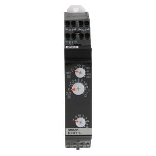 Omron DIN Rail Timer Relay Multifunction 24-240 V AC/DC 2-Contact SPDT 0.1s-1200h H3DT