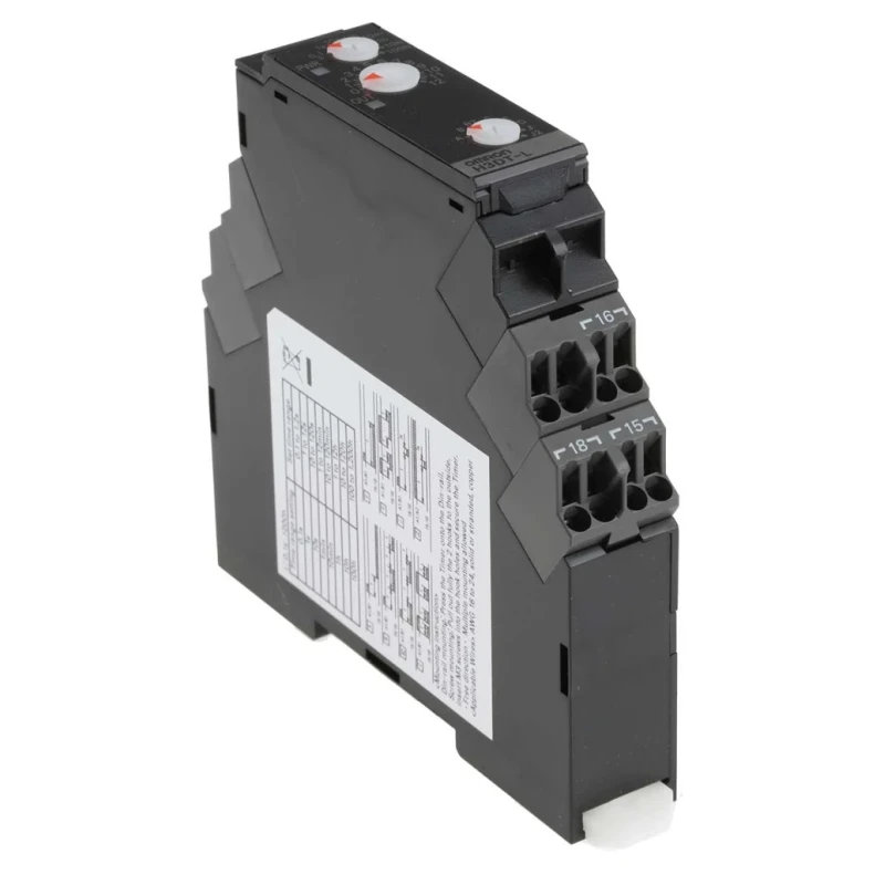 Omron DIN Rail Timer Relay Multifunction 24-240 V AC/DC 2-Contact SPDT 0.1s-1200h H3DT