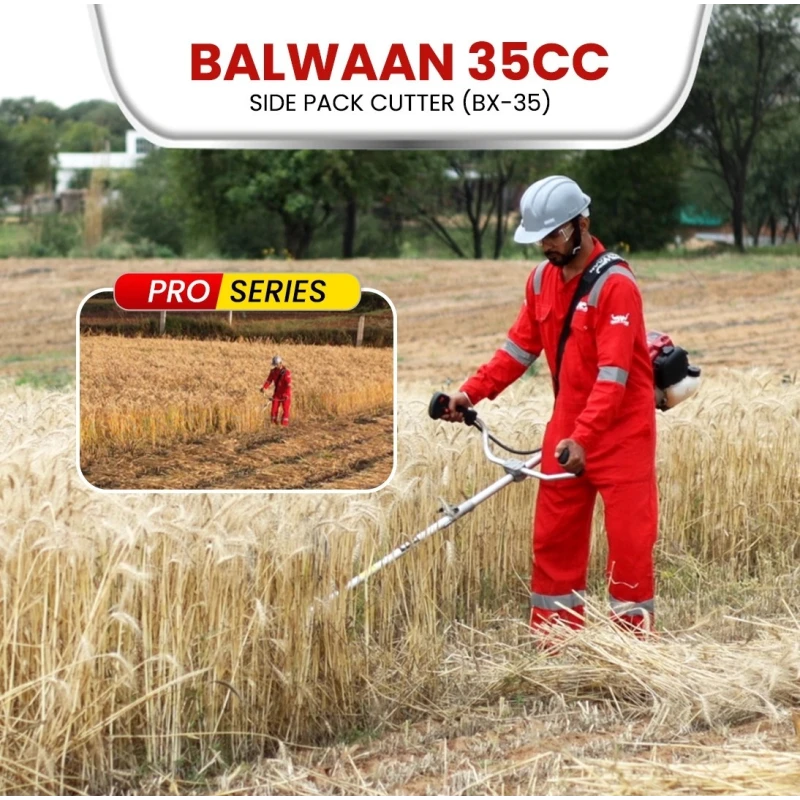 Shop Balwaan BX-35 Pro Side Pack Brush Cutter at Lowest Price