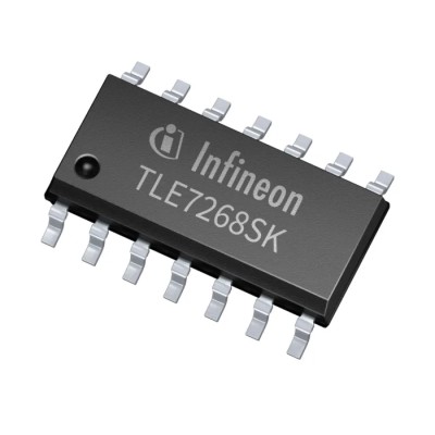 Infineon LIN Transceiver Dual Channel, 14-Pin DSO, 5.5V-18V Supply, 15mA TLE7268SKXUMA1