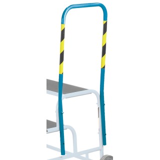 RS PRO Steel Hand Rail for Use with Fort Buttress 2 Tread Steps, Blue, 10 kg 103-8708