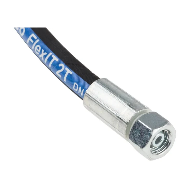 RS PRO Synthetic Rubber Hydraulic Hose Assembly 1.96m Length 400 bar Max Pressure 110-1997