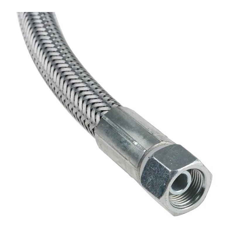 RS PRO 500mm Galvanised Steel Wire Hydraulic Hose Assembly 180 bar Max Pressure 110-2248