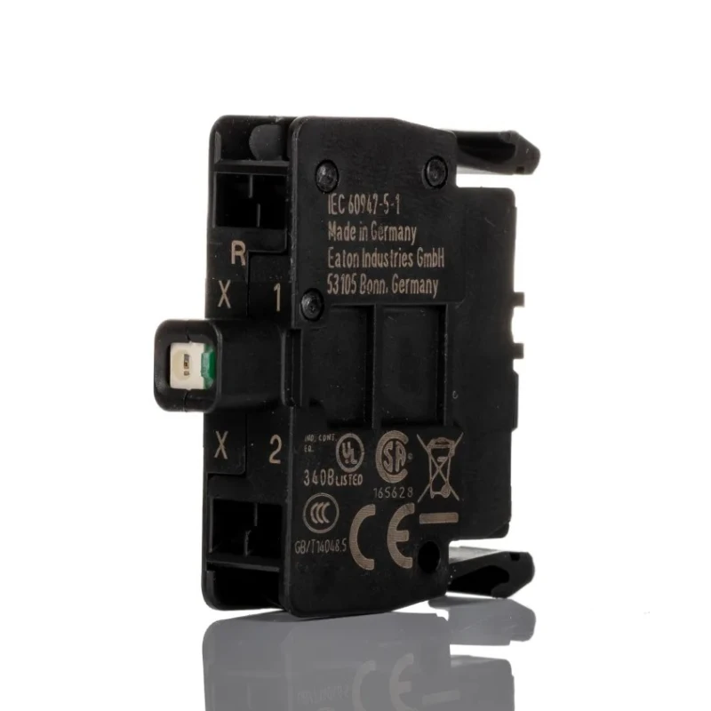 Eaton RMQ Titan M22 Series Light Block LED, Red Illumination, 12 V AC/DC, 30 V AC/DC, Screw Terminal 216573 M22-CLEDC-R