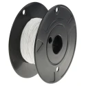 RS PRO White Hook Up Wire 24 AWG Nickel Plated Copper 600V Polyamide Jacket 100m 111-3142