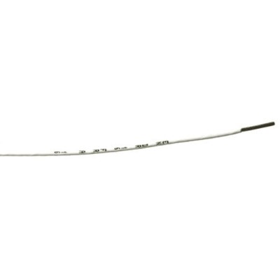 RS PRO White Polyamide Hook Up Wire 10 AWG, 61 x 0.32 mm Strands, 100 m, 600V AC, Max Temp 260°C 111-3149