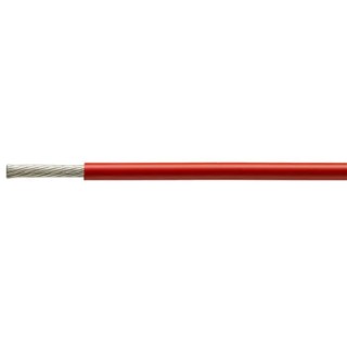TE Connectivity 100 g Series Red Harsh Environment Wire Polymer Jacket 100 Meters 100G0111-1.50-2