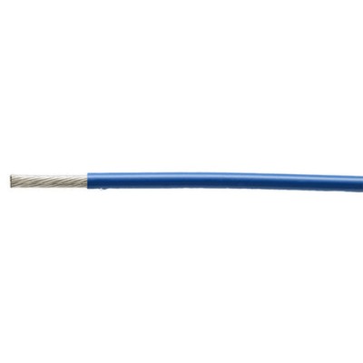 TE Connectivity Blue Equipment Wire 37/0.23 mm, Low Smoke Zero Halogen, 100 m, 100G0111-1.50-6