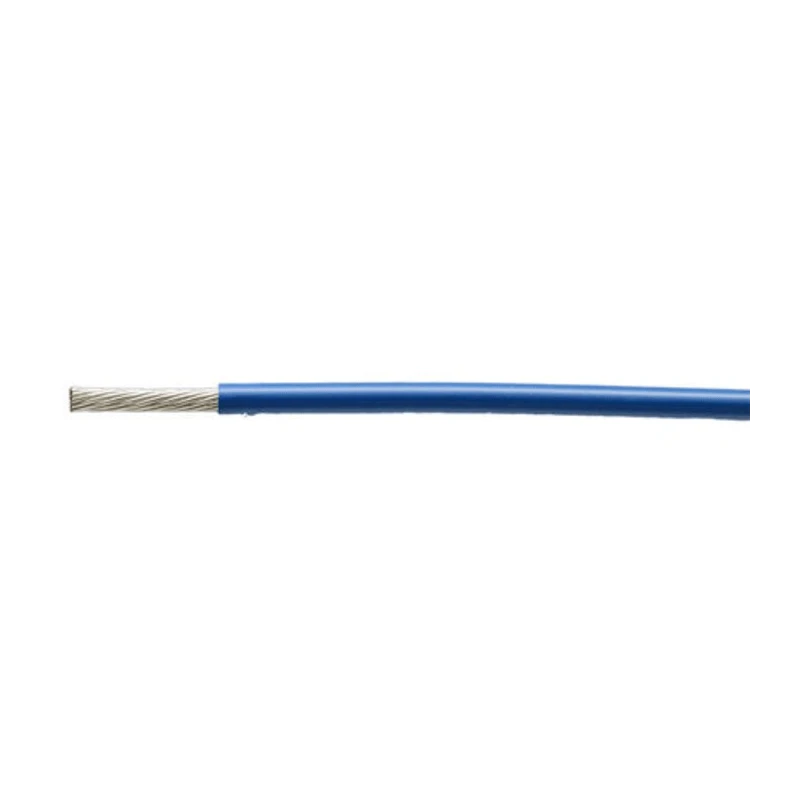 TE Connectivity Blue Equipment Wire 37/0.23 mm, Low Smoke Zero Halogen, 100 m, 100G0111-1.50-6