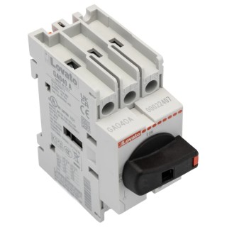 Lovato Electric 3-Pole Panel Isolator Switch IP65, 40A, 18.5kW