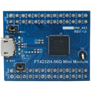 FTDI Chip Mini-Module Evaluation Kit for 76mm Core Tape USB 2.0 Hi-Speed Communication & Wireless FT4232H-56Q MINI MDL