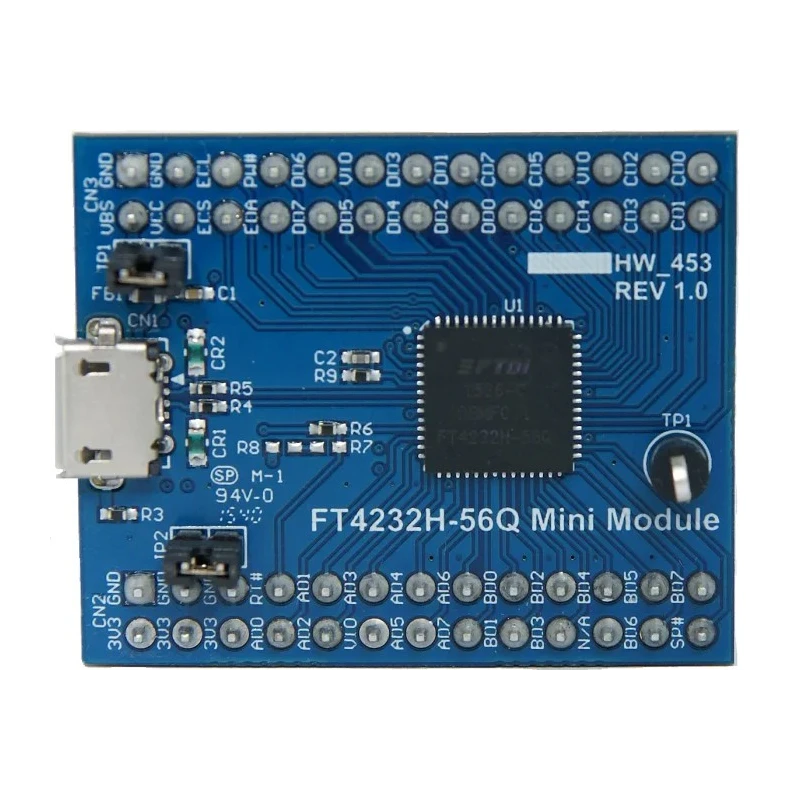 FTDI Chip Mini-Module Evaluation Kit for 76mm Core Tape USB 2.0 Hi-Speed Communication & Wireless FT4232H-56Q MINI MDL
