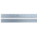 RS PRO 1.2 m Steel Ruler Imperial, Metric Satin Chrome Finish 111-5887
