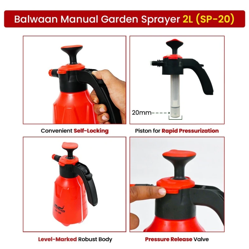Buy Balwaan SP 20 Garden Sprayer 2L at Lowest Prices