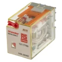 RS PRO Power Relay 24V AC Coil, 6A Switching Current, 4PDT, Plug-In Terminal, Silver Alloy Contacts 121-7799