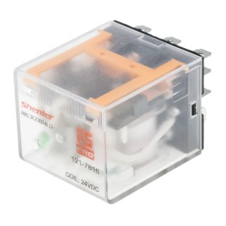 RS PRO Power Relay 24V dc Coil 10A Switching Current 3PDT RKL Series Industrial Plug-In Relay 121-7816