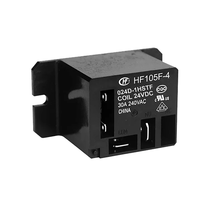 Hongfa Europe GMBH Flange Power Relay 24V dc Coil 40A Switching Current SPST HF105F-4/024D1HSTF