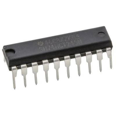 Texas Instruments 8-Bit Non-Inverting CMOS Bus Transceiver 20-Pin PDIP SN74HCT245N