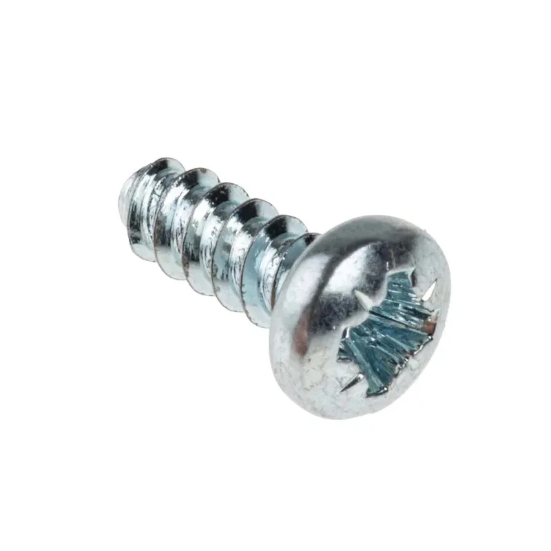RS PRO Bright Zinc Steel Pan Head Self-Tapping Screw 9 mm 6 117-6664