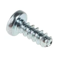 RS PRO Bright Zinc Steel Pan Head Self-Tapping Screw 9 mm 6 117-6664
