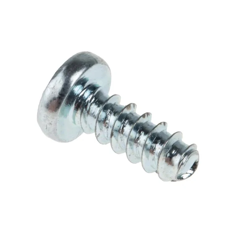 RS PRO Bright Zinc Steel Pan Head Self-Tapping Screw 9 mm 6 117-6664