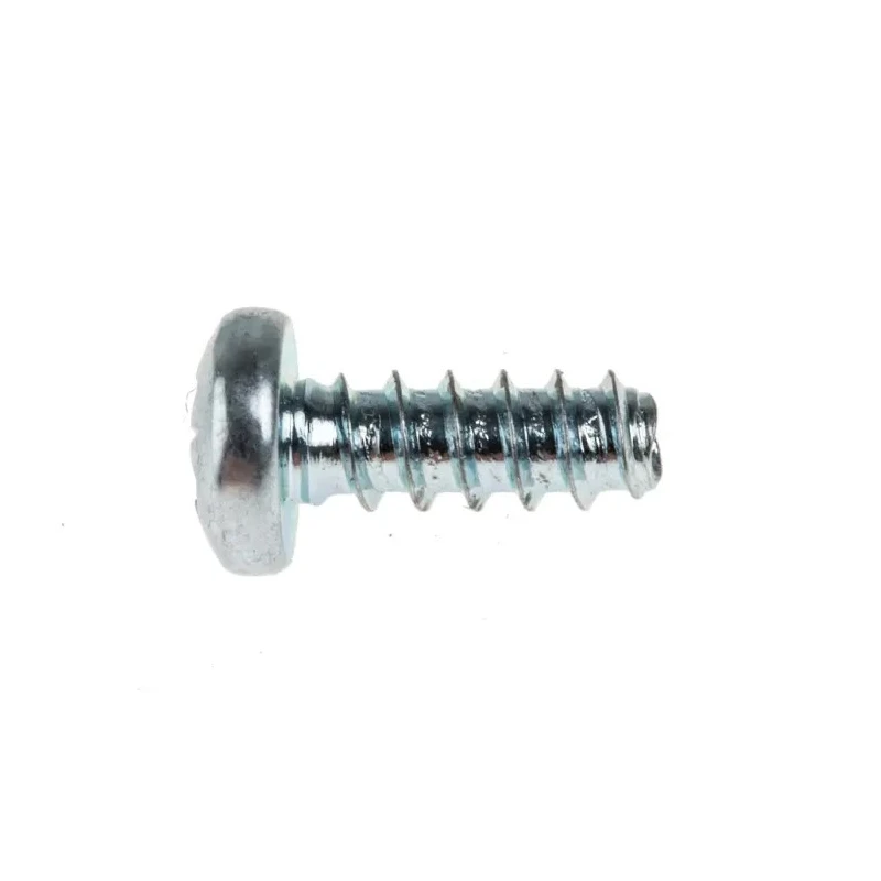 RS PRO Bright Zinc Steel Pan Head Self-Tapping Screw 9 mm 6 117-6664