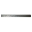 CK 300 mm Stainless Steel Ruler Imperial Metric with Indented Markings T3530 12