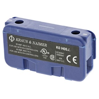 Kraus & Naimer Switch Disconnector Auxiliary Switch 2 NO/2 NC Terminal Block IP65 K0.H053*GBA001 NEUTRAL TERMINAL