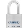 ABUS Key Titanium Safety Padlock Weatherproof, 11 mm Shackle Diameter, 60mm Width, Model 70879