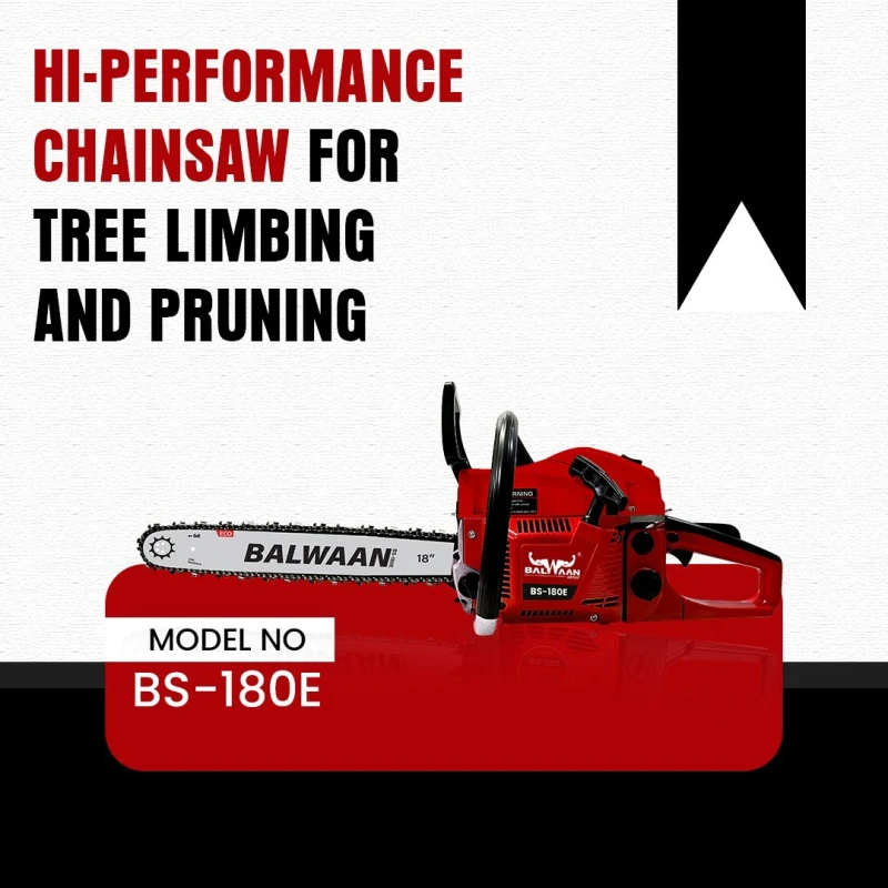 Shop Balwaan BS-180E Eco Chainsaw 58cc at Lowest Prices