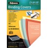 Fellowes Clear Transparent A4 Binding Cover PVC Material Compatible Paper Size A4 5376102