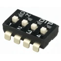 APEM Top Lever Raised Rotary Coded DIP Switch IKD0405100