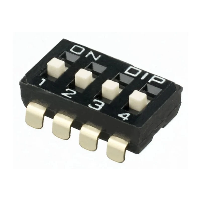 APEM Top Lever Raised Rotary Coded DIP Switch IKD0405100