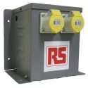 Carroll & Meynell Site Transformer 3.3 kVA, 230 V ac Primary, 110 V (55V-0V-55V) Secondary, 16 A Output 122-6715
