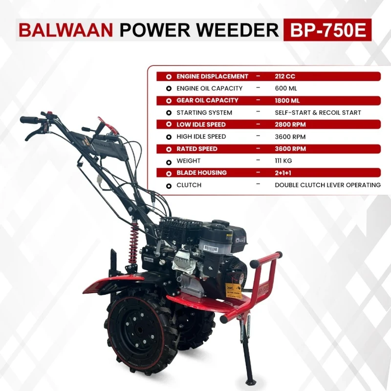 Buy Balwaan BP-750E Black Cheetah Weeder at Lowest Prices
