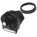 Bartec Series 2 Position Selector Switch Head, Black Handle, IP66, IP67 05-0003-000900