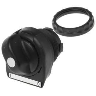 Bartec Series 2 Position Selector Switch Head, Black Handle, IP66, IP67 05-0003-000900