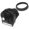 Bartec Series 2 Position Selector Switch Head, Black Handle, IP66, IP67 05-0003-000900