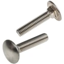 RS PRO Plain Stainless Steel Coach Bolt M6 x 30 mm, Square Neck, Metric Thread, A2 Grade, DIN 603 122-4419