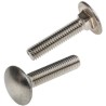 RS PRO Plain Stainless Steel Coach Bolt M6 x 30 mm, Square Neck, Metric Thread, A2 Grade, DIN 603 122-4419